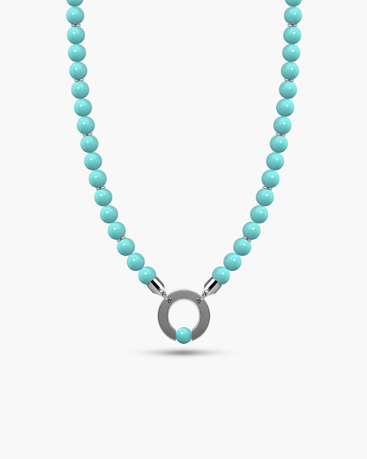 taormina-abbracci-beads-necklace-stainless-steel-turquoise-6mm