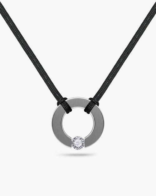 taormina-abbracci-double-cord-necklace-stainless-steel-center-ring-tension-set-white-sapphire