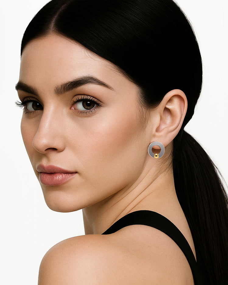 Abbracci Tension Set Stud Earrings