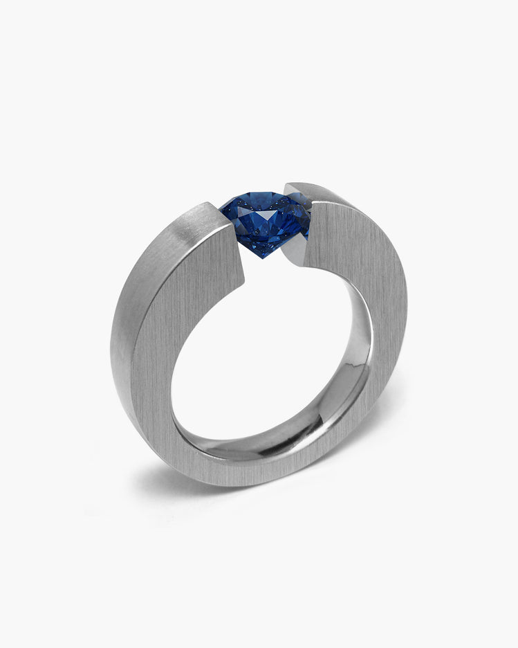 taormina-abbracci-tension-set-ring-brushed-blue-sapphire
