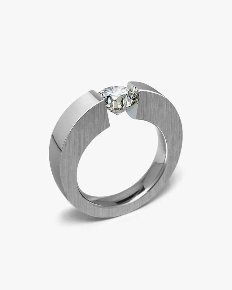 taormina-abbracci-tension-set-ring-white-sapphire-side-brushed-polished