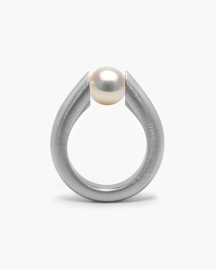 taormina-alba-tension-set-ring-white-pearl-brushed-front