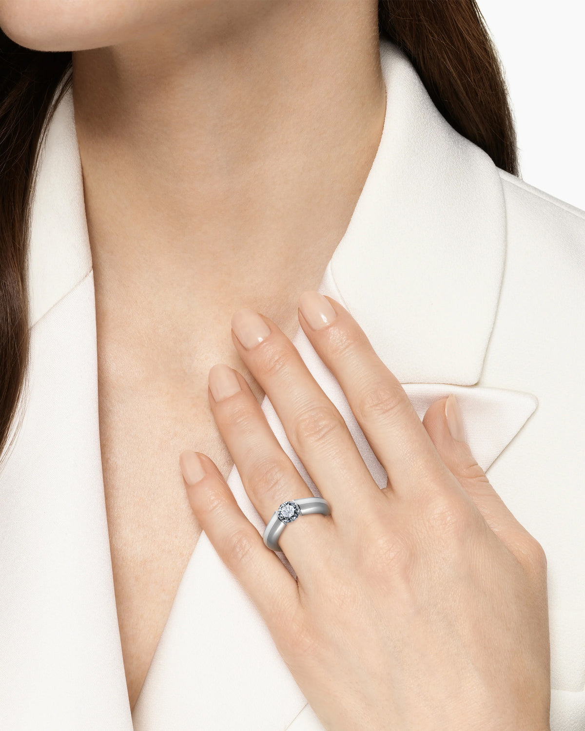 Alba Tension Set Ring