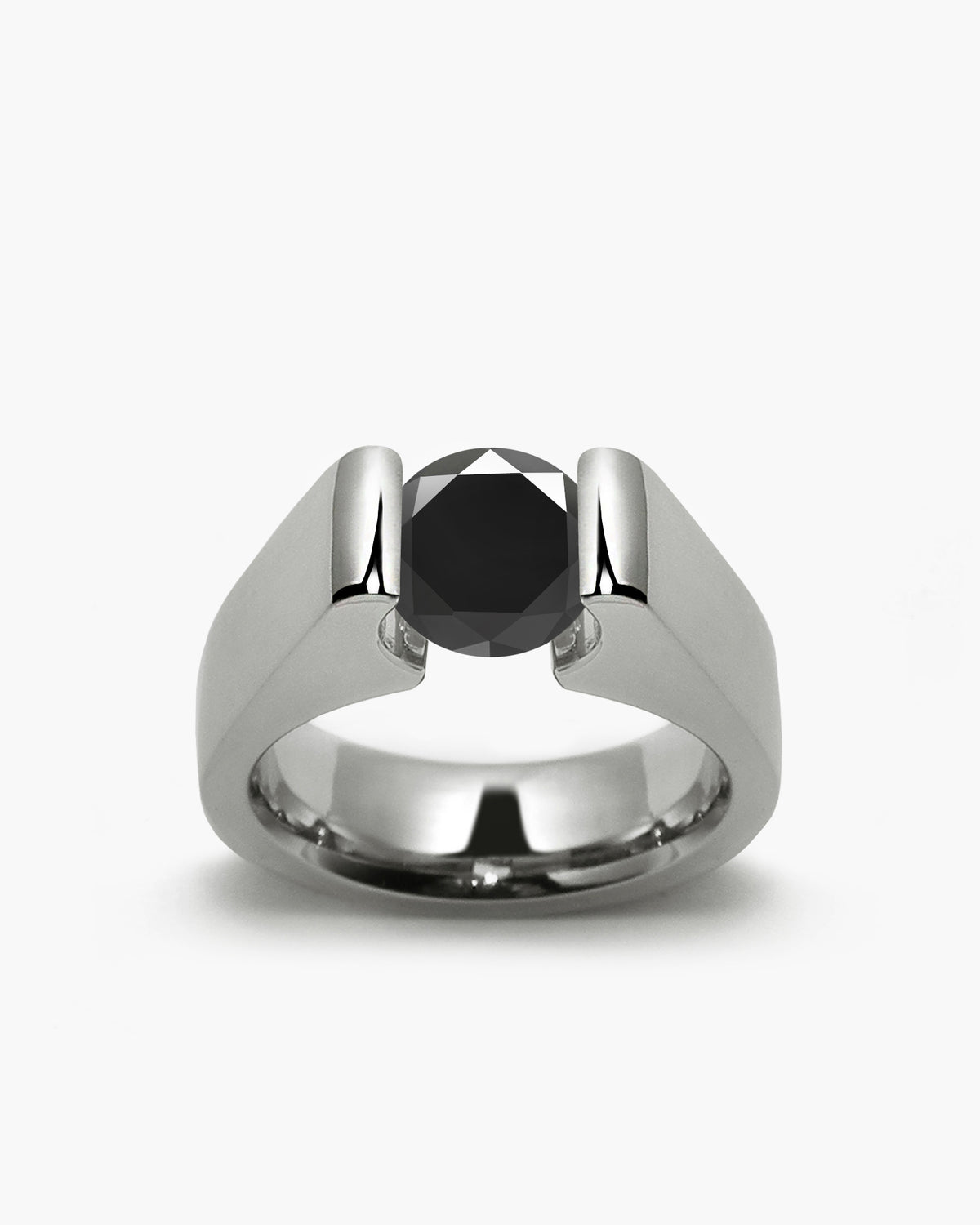 taormina-amore-tension-set-ring-black-onyx-front