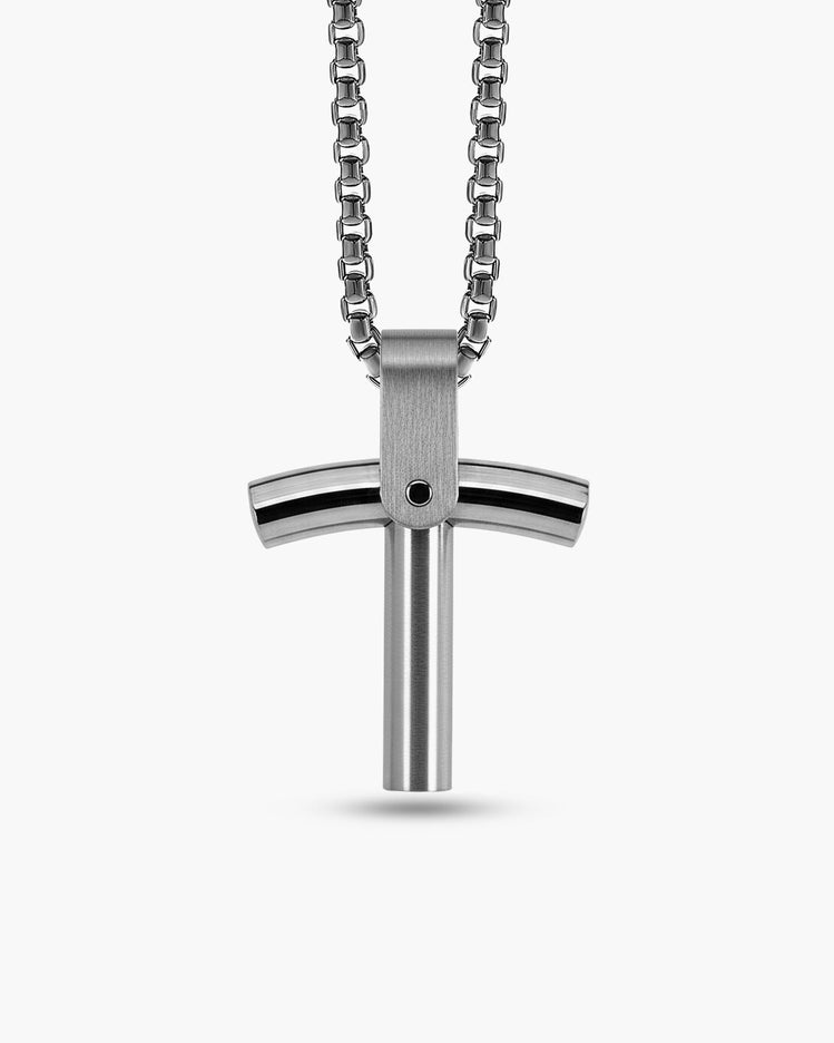 Axis Cross Pendant