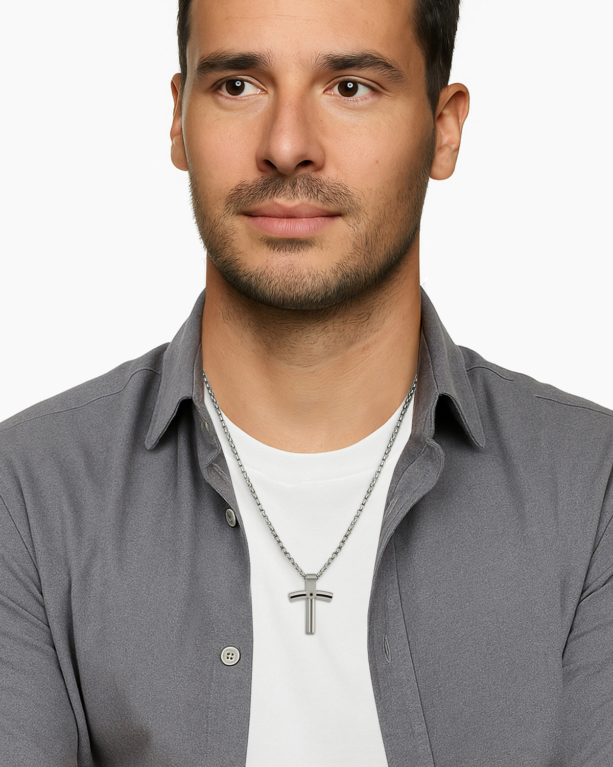 Axis Cross Pendant