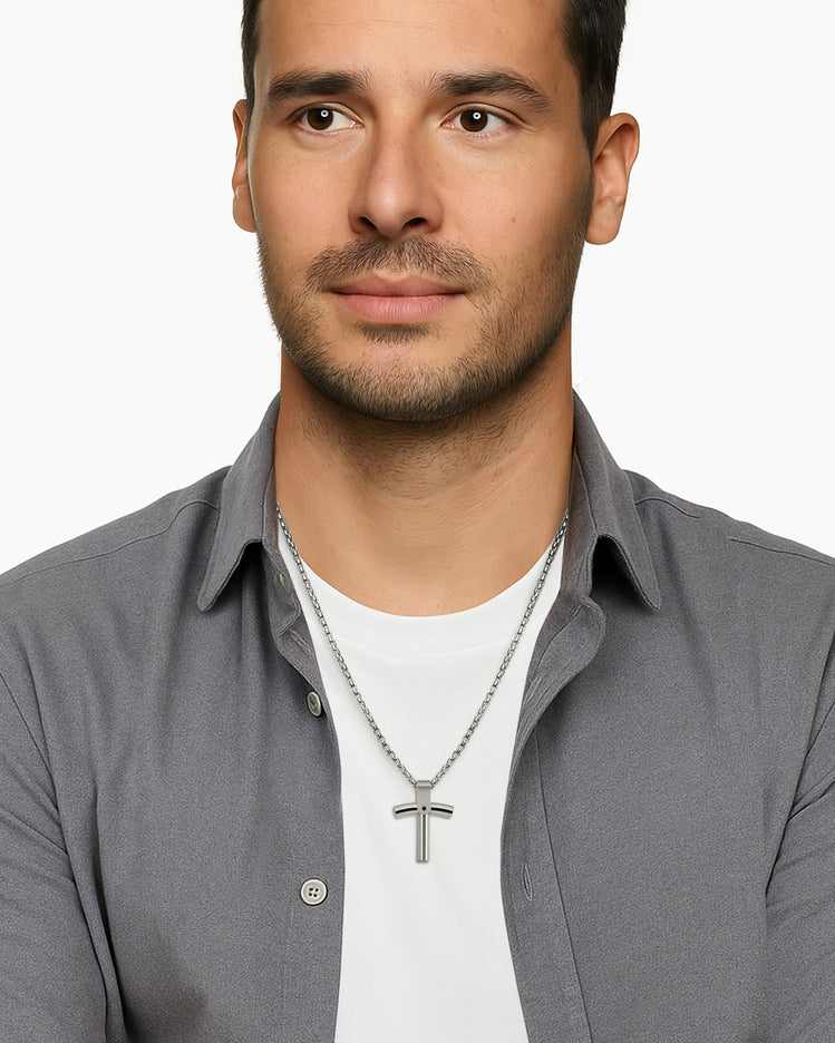 Axis Cross Pendant
