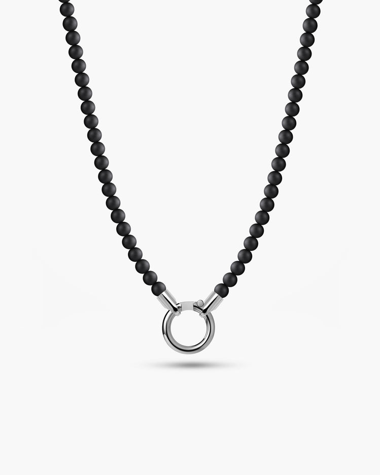 taormina-beads-necklace-stainless-steel-ring-clasp-obsidian-6mm