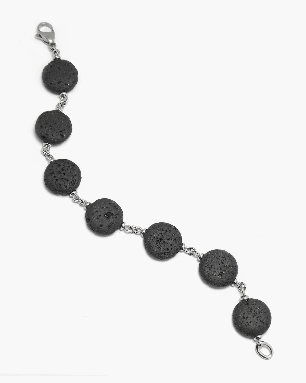 Lava Rock Beads Bracelet