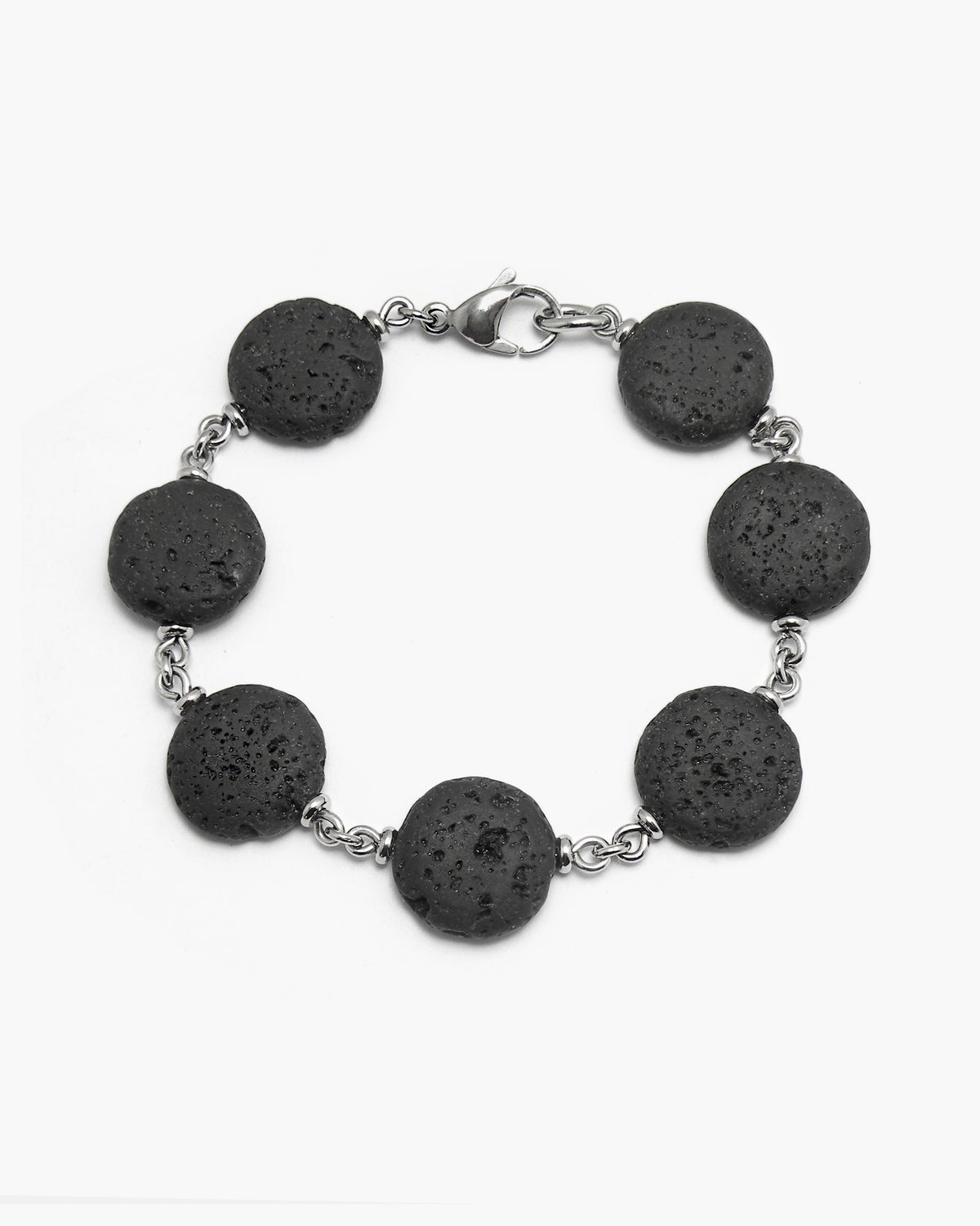 Lava Rock Beads Bracelet