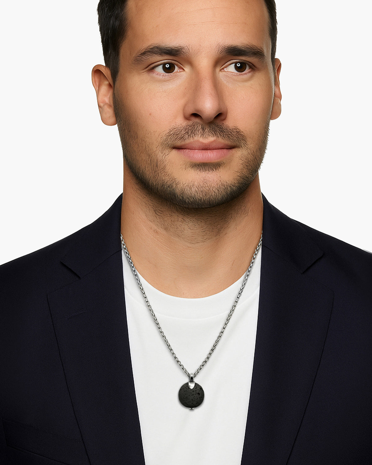 taormina-black-lava-rock-pendant-box-chain-necklace-male-model