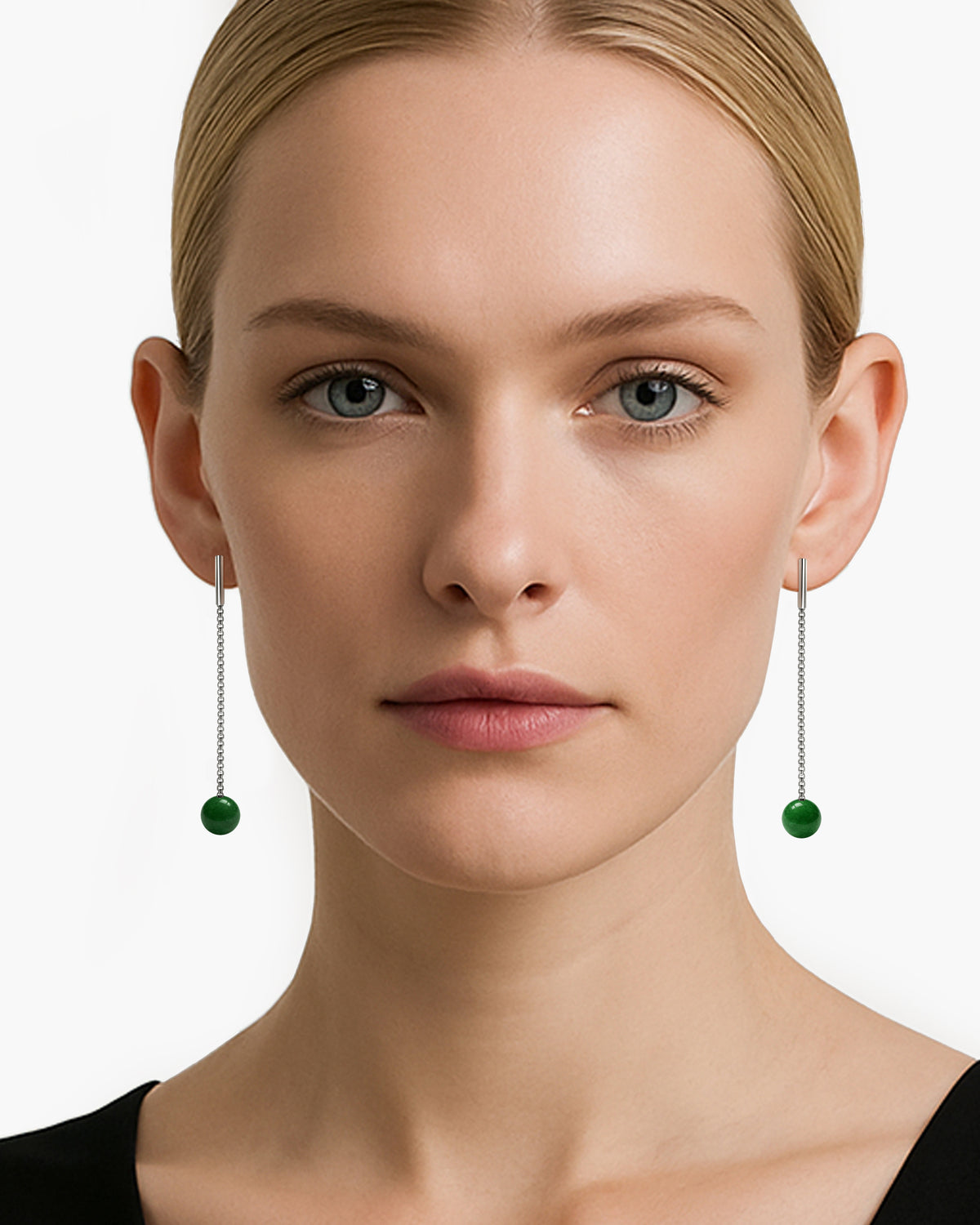 taormina-box-chain-drop-earrings-jade-nephrite-model
