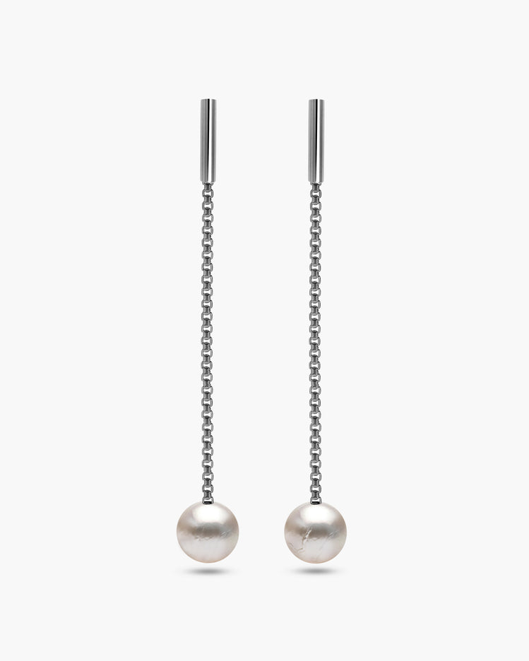 Box Chain Drop Earrings