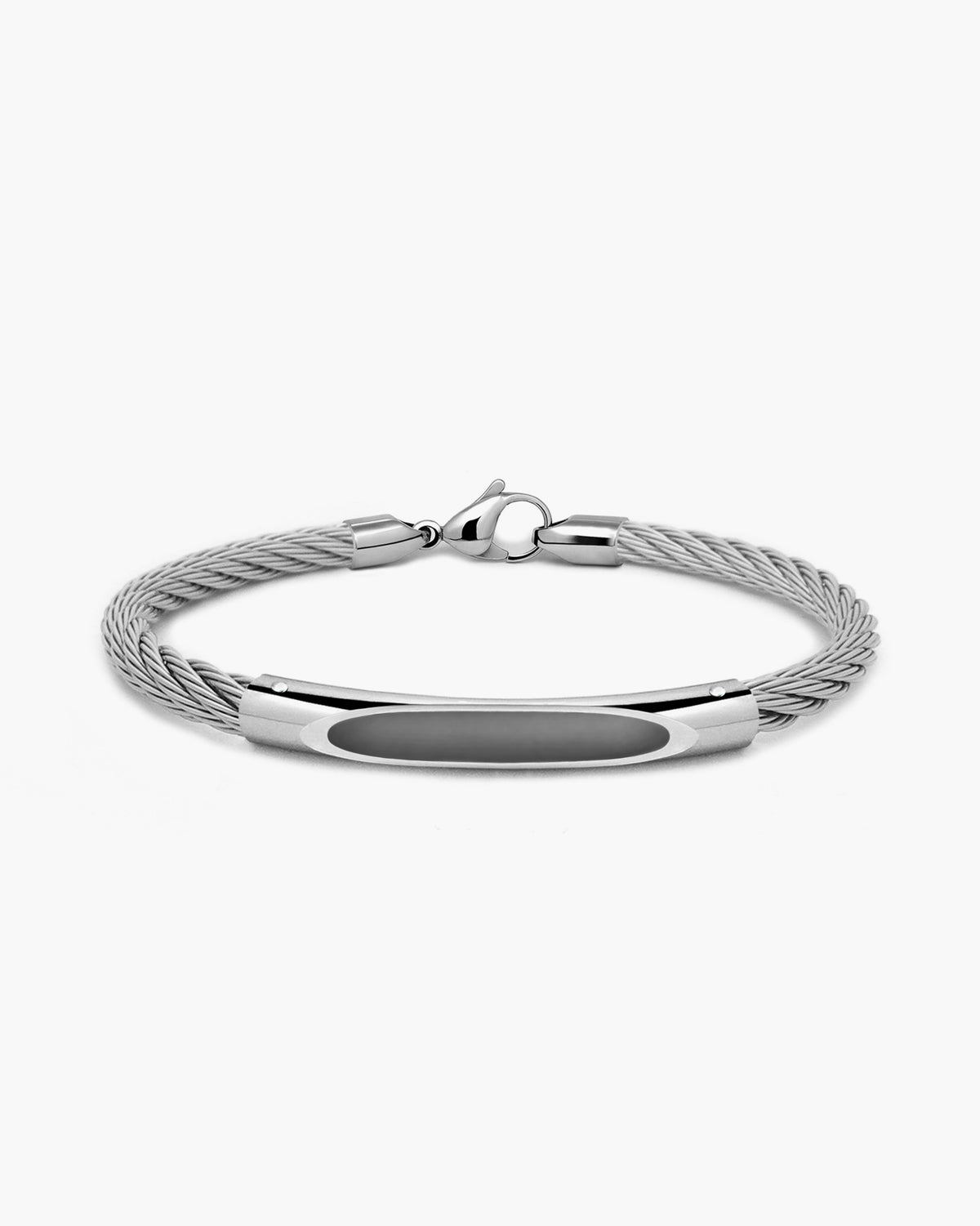 taormina-bristol-cable-bracelet-stainless-steel-rubber-gray-4mm