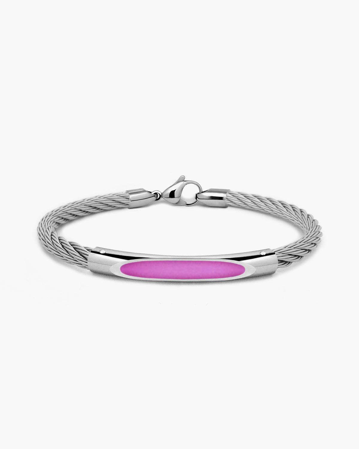 taormina-bristol-cable-bracelet-stainless-steel-rubber-pink-4mm