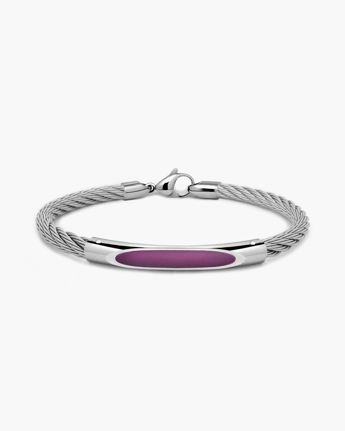 taormina-bristol-cable-bracelet-stainless-steel-rubber-purple-4mm