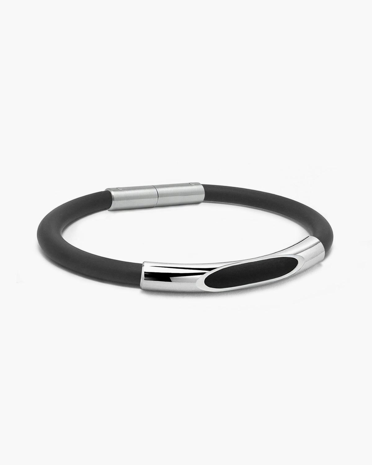 taormina-bristol-rubber-bracelet-curved-bar-polished-5mm-side