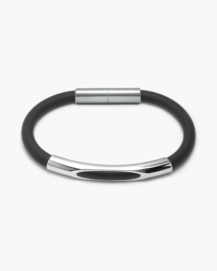 taormina-bristol-rubber-bracelet-curved-bar-polished-5mm-up