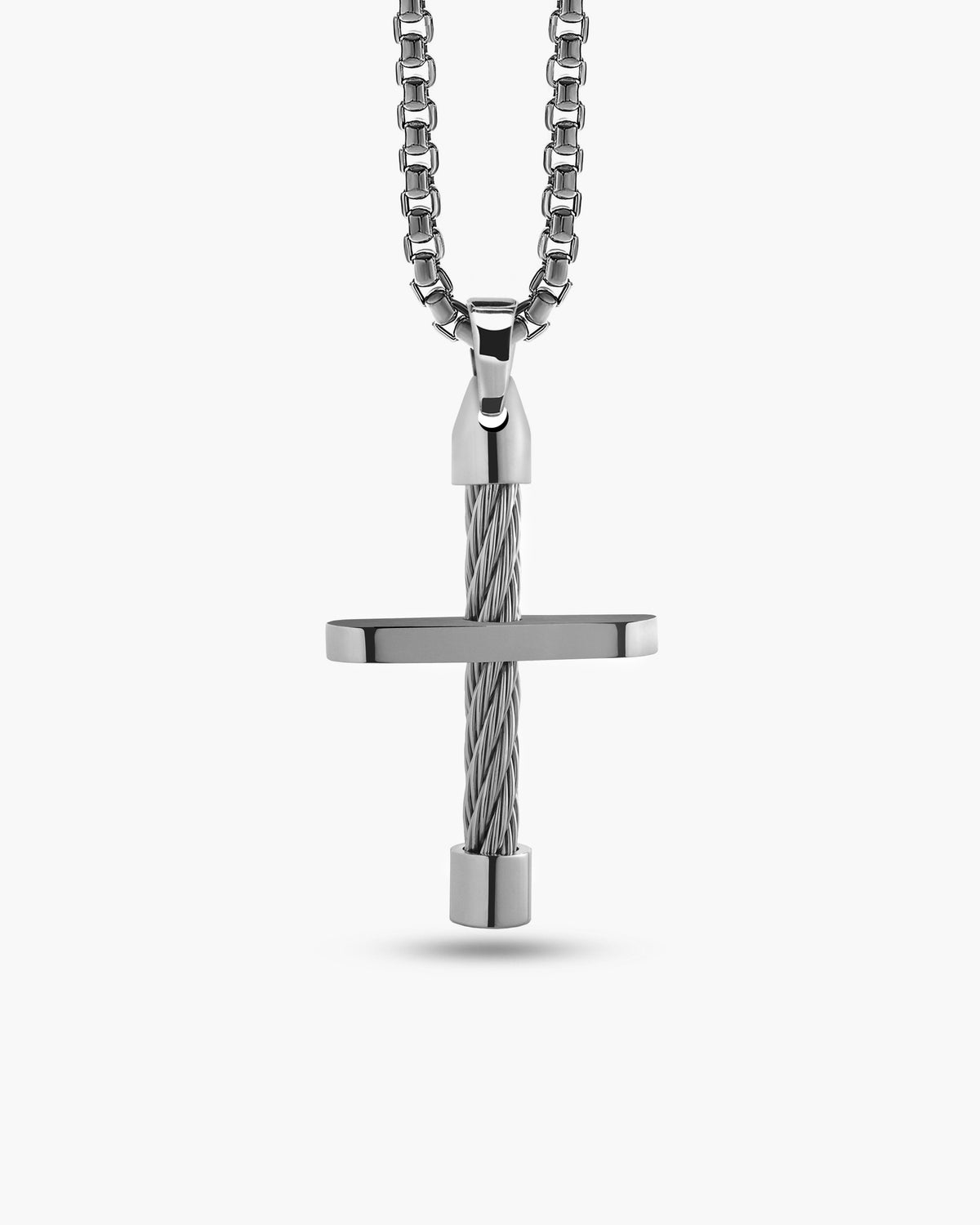Cable Cross Pendant