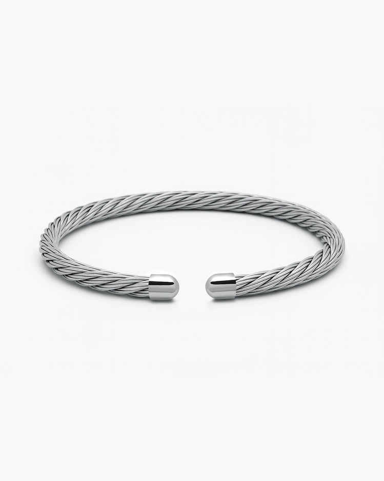 Cable Cuff Bracelet
