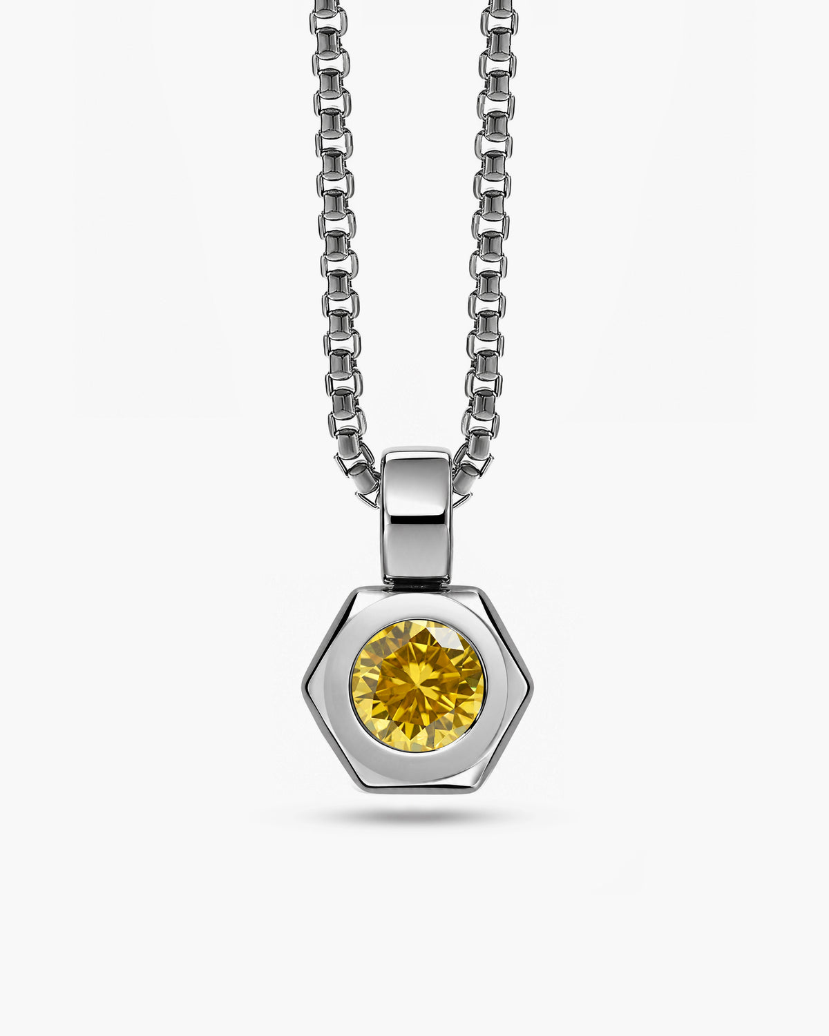 taormina-dado-colored-gemstone-pendant-chain-stainless-steel-yellow-sapphire-front