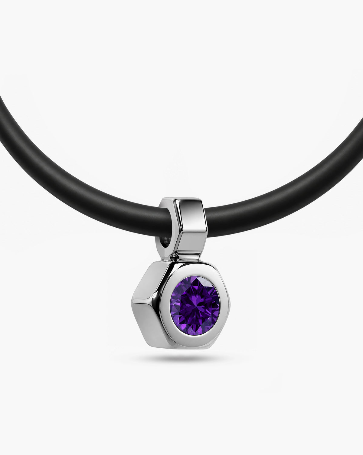 taormina-dado-colored-gemstone-pendant-rubber-stainless-steel-amethyst-side