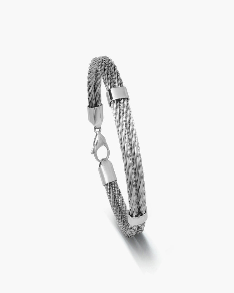 Cable Bracelet Double Row