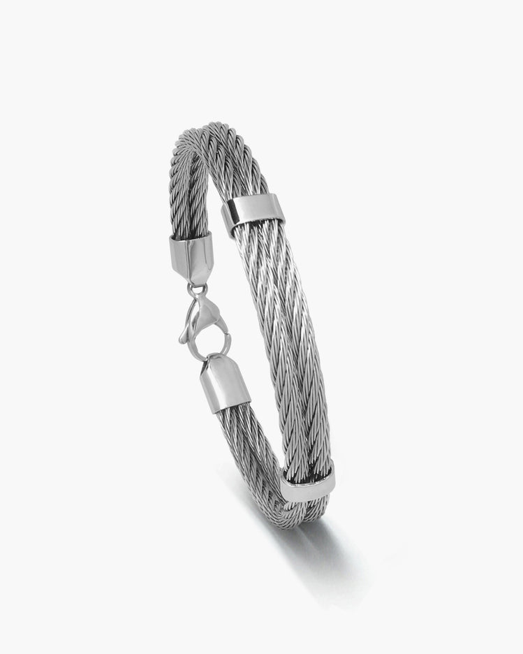 Cable Bracelet Double Row