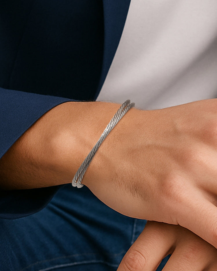 Cable Wrap Bracelet