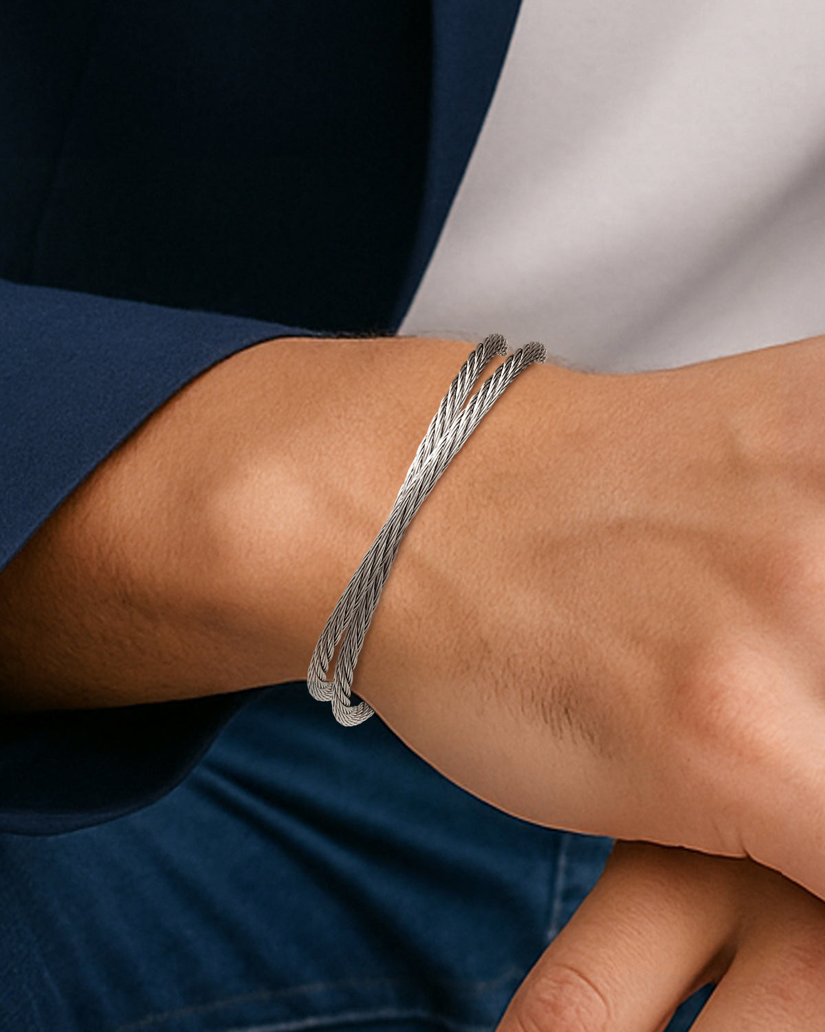 Cable Wrap Bracelet