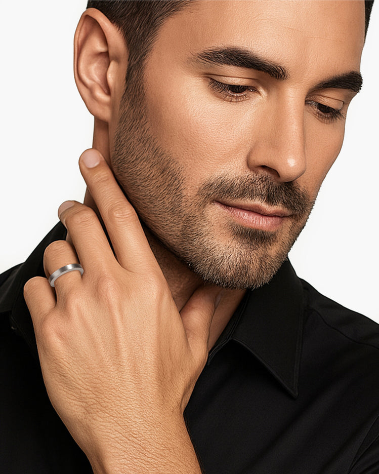 Edge 3by3 Band Ring
