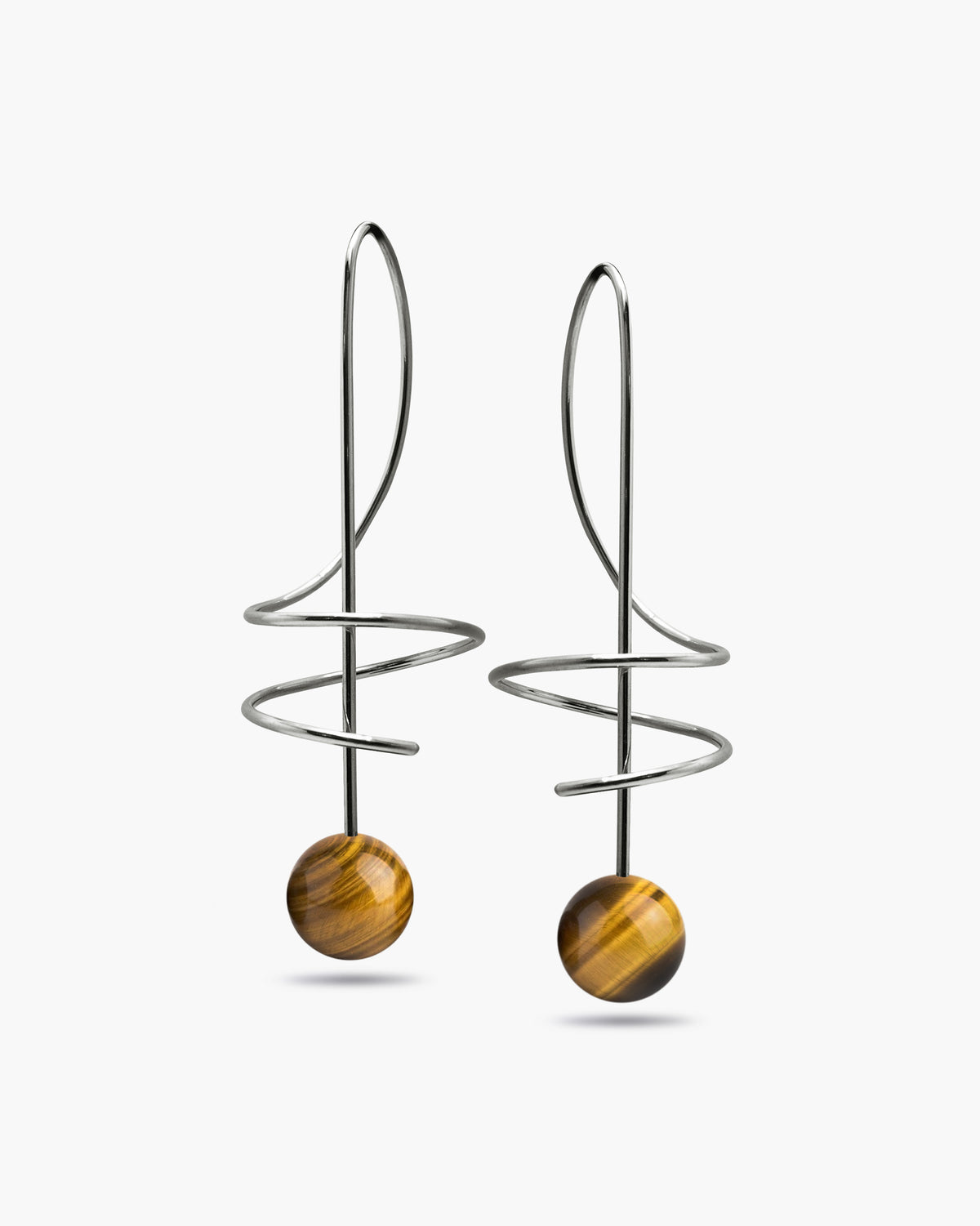 taormina-filo-music-key-design-stainless-steel-drop-wire-earrings-tiger-eye