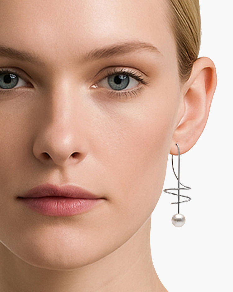Filo Drop Wire Earrings