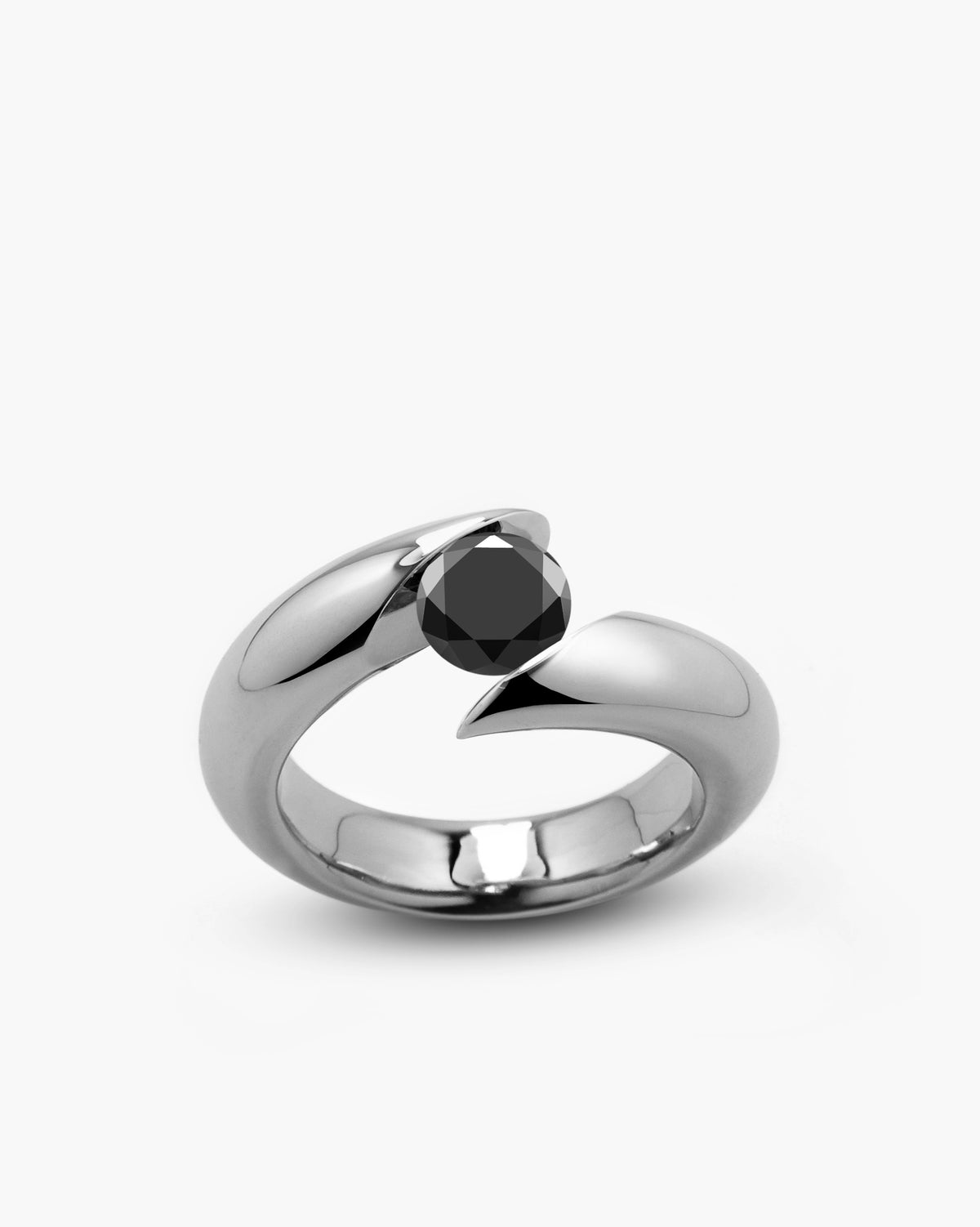 taormina-flusso-tension-set-ring-black-onyx-front