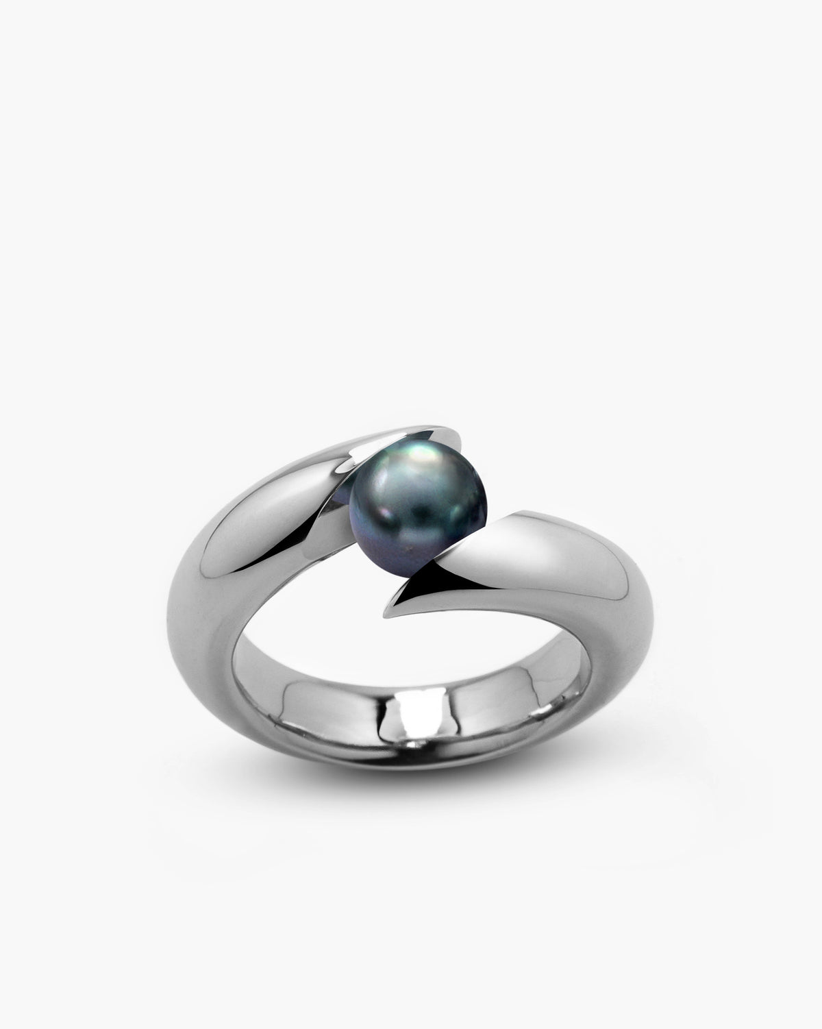 taormina-flusso-tension-set-ring-black-pearl-front