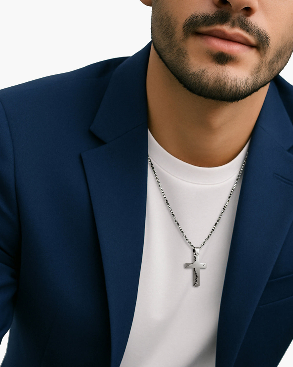Fracture Cross Pendant