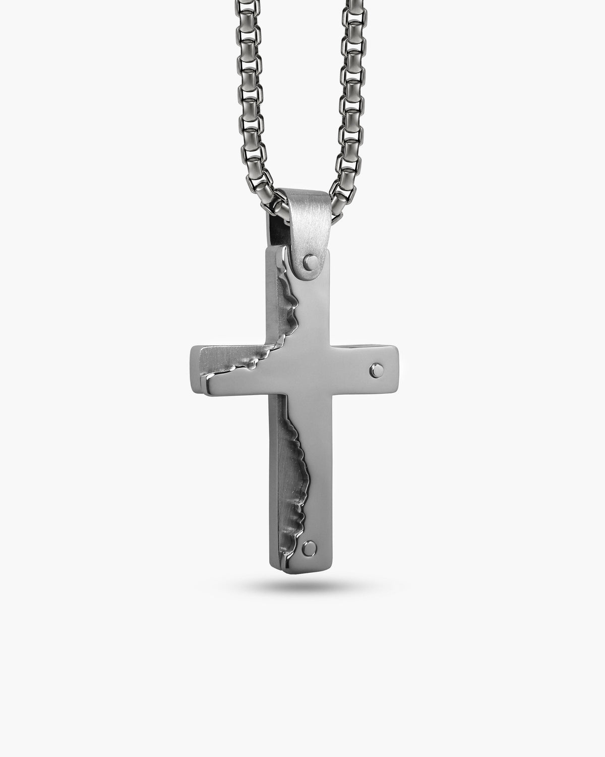 Fracture Cross Pendant