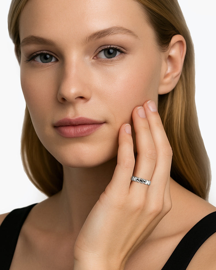 Helix Band Ring