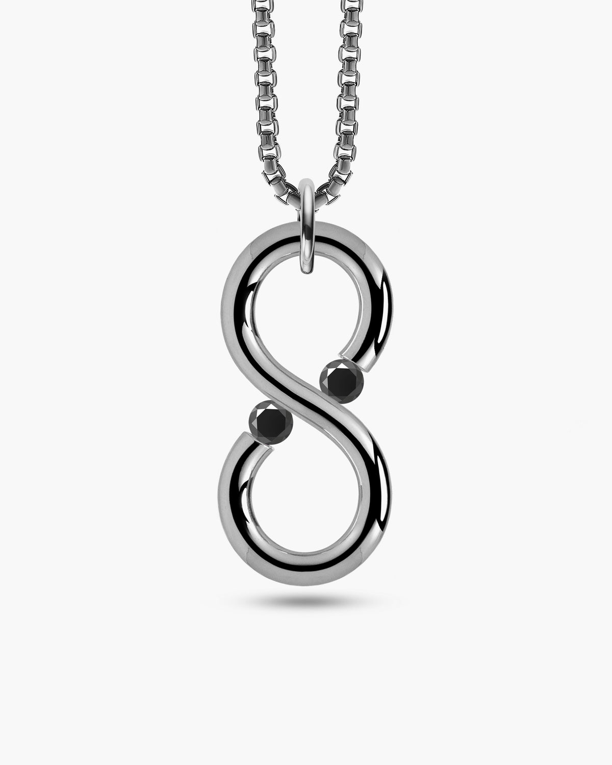 taormina-infinity-pendant-stainless-steel-chain-tension-set-black-onyx