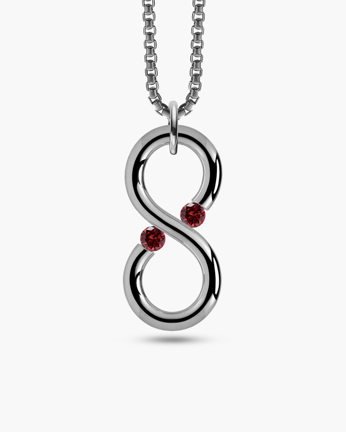 taormina-infinity-pendant-stainless-steel-chain-tension-set-garnet