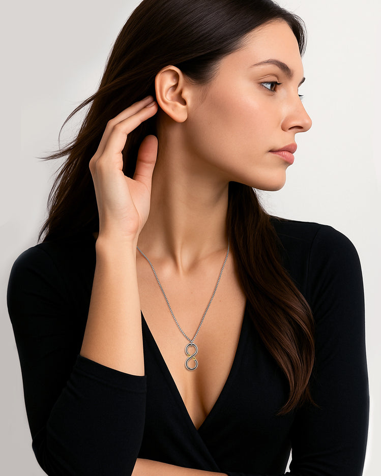 Infinity Tension Set Pendant