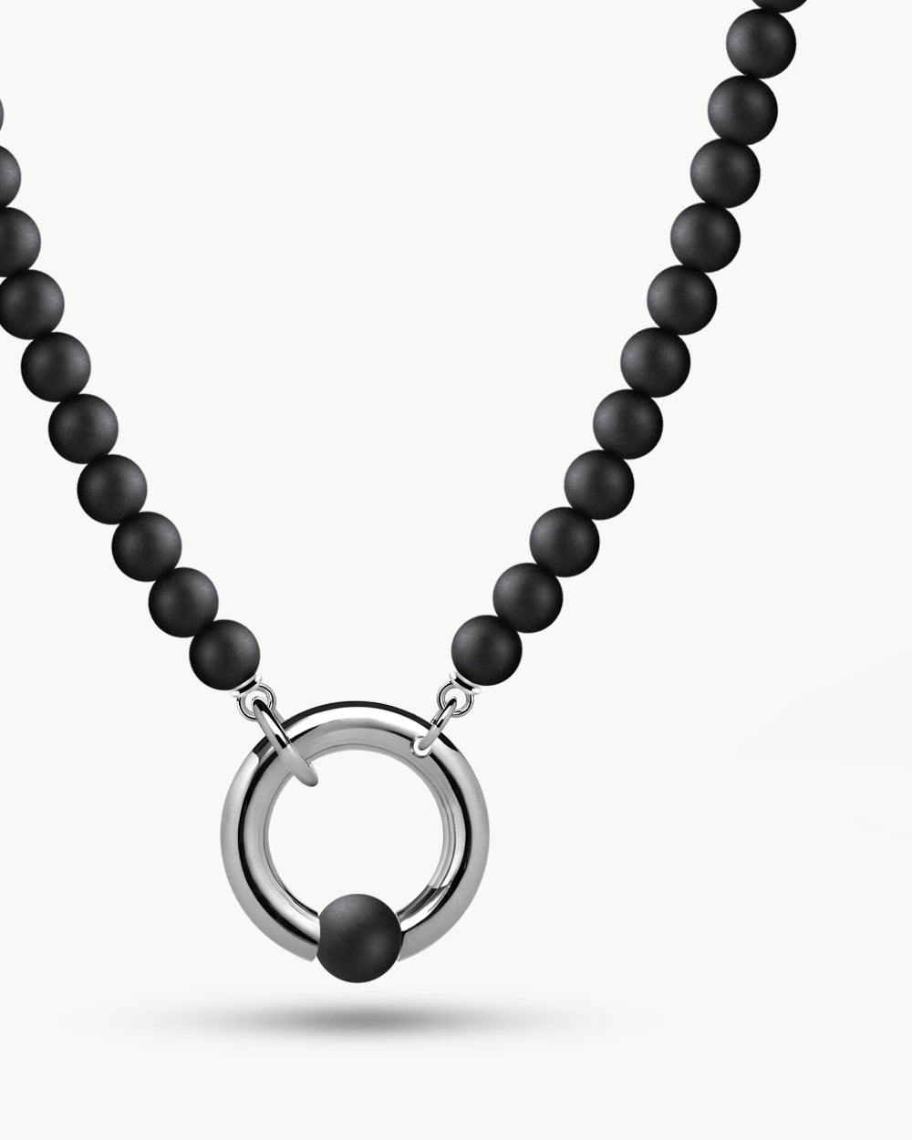 taormina-luna-beads-necklace-stainless-steel-obsidian-6mm-center-detail