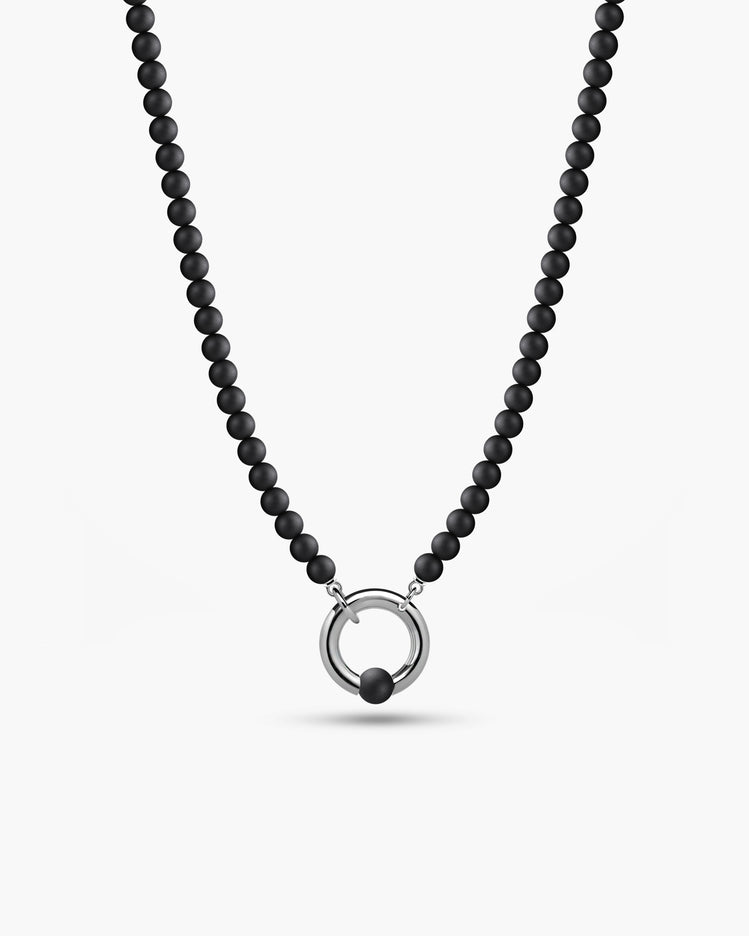 taormina-luna-beads-necklace-stainless-steel-obsidian-6mm