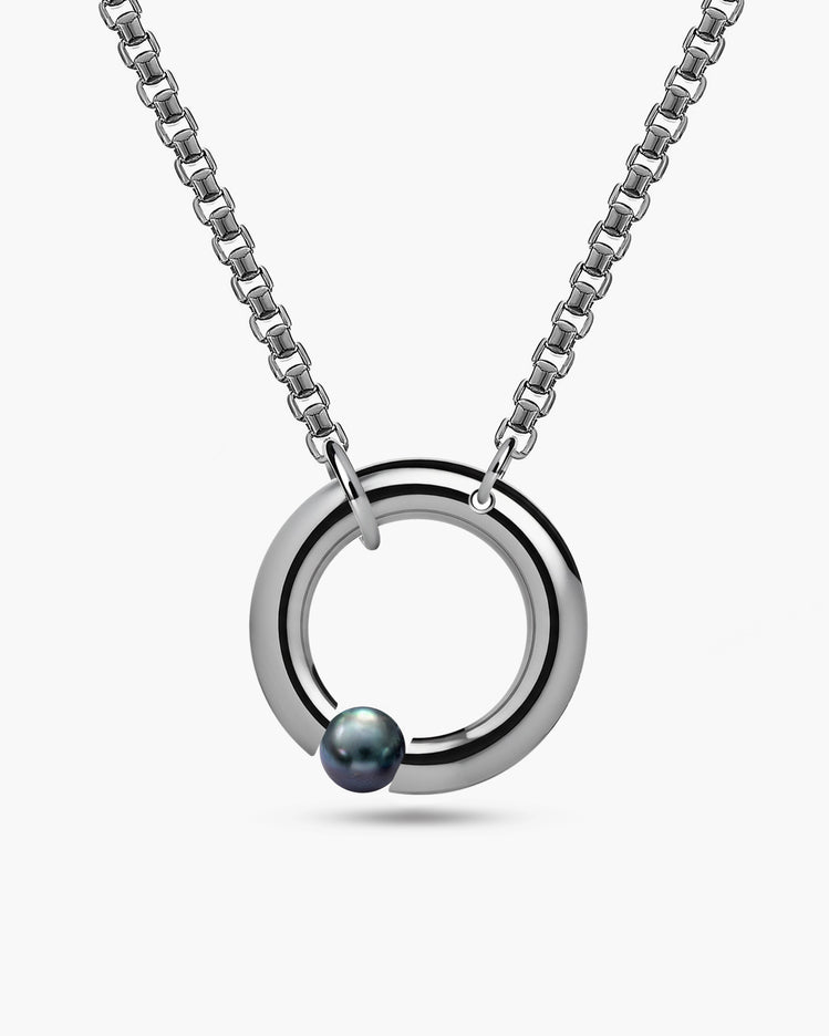 taormina-luna-necklace-stainless-steel-chain-off-center-tension-set-black-pearl