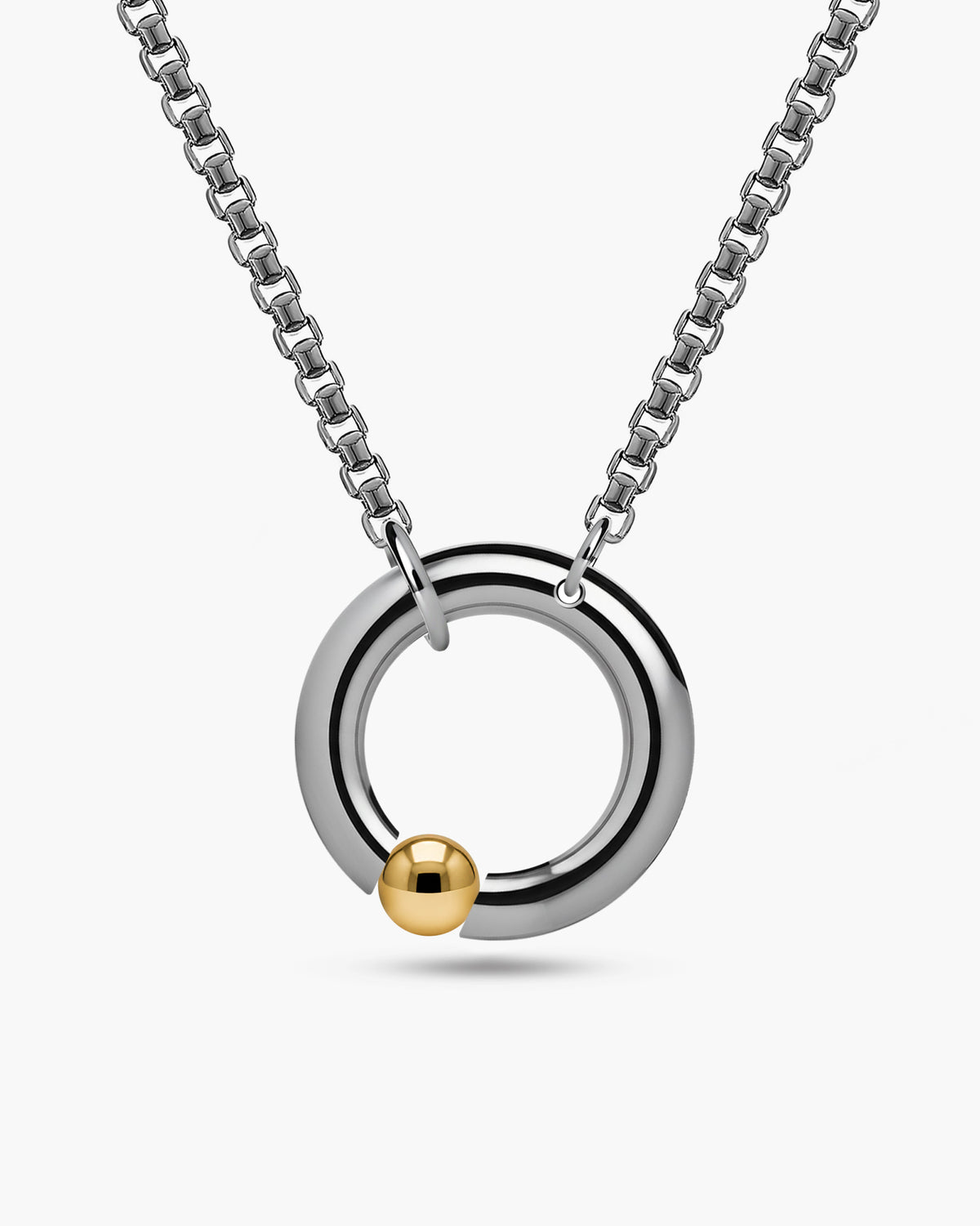 Luna Tension Set Necklace