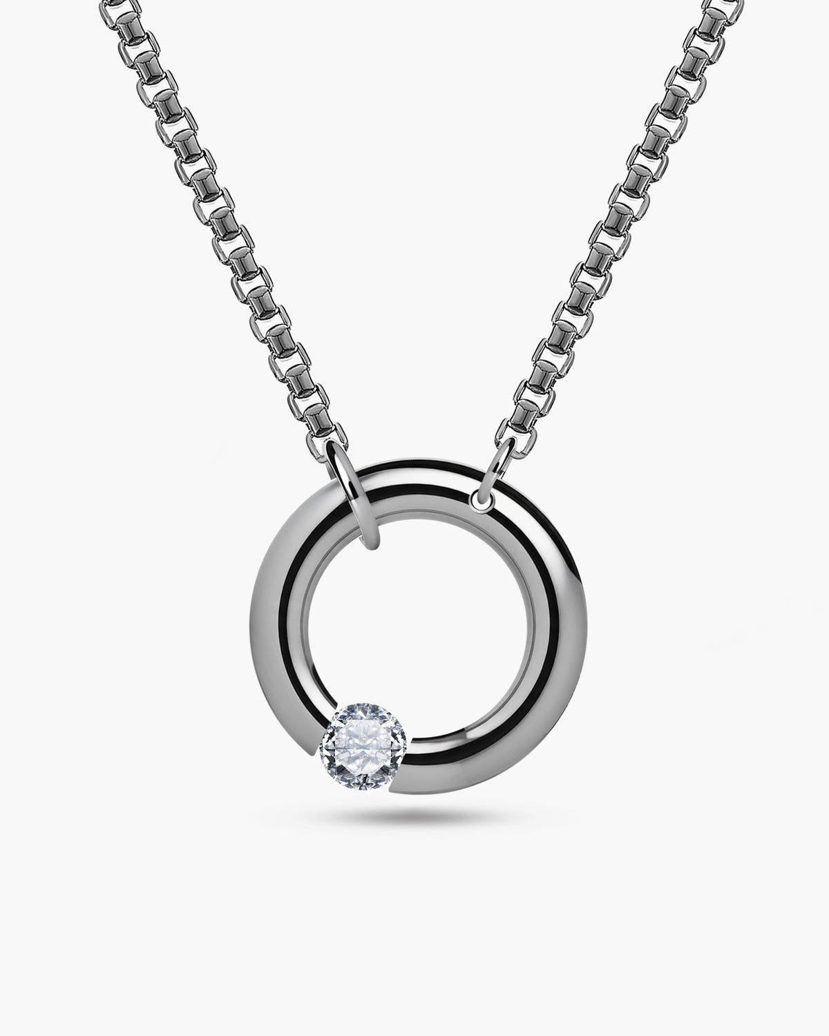 taormina-luna-necklace-stainless-steel-chain-off-center-tension-set-white-sapphire