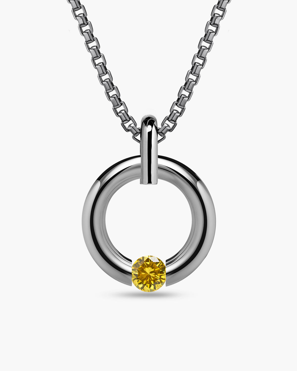 taormina-luna-round-pendant-stainless-steel-chain-tension-set-yellow-sapphire-front