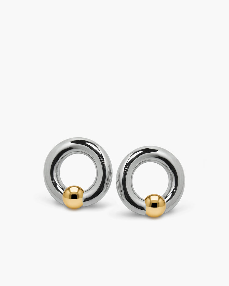 Luna Tension Set Stud Earrings