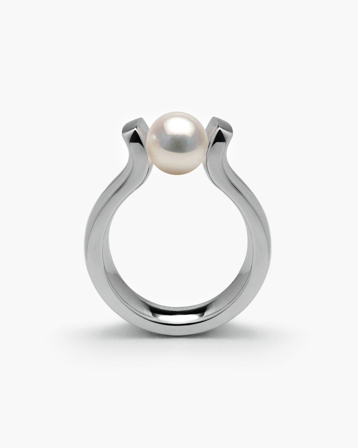 taormina-lyre-tension-set-ring-white-pearl-front