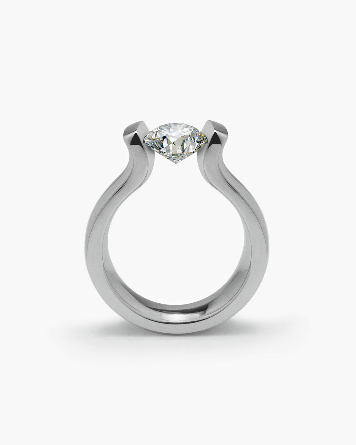 Lyre Tension Set Ring